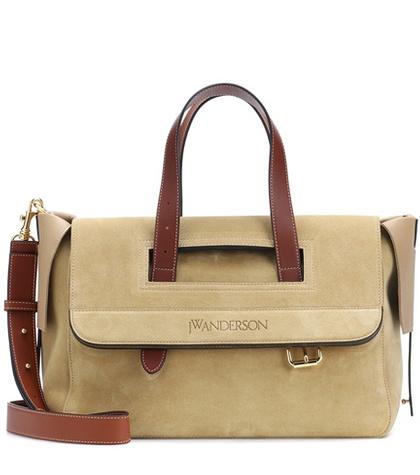 Jw Anderson Tool Suede Shoulder Bag