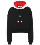 Msgm Cotton Logo Hoodie