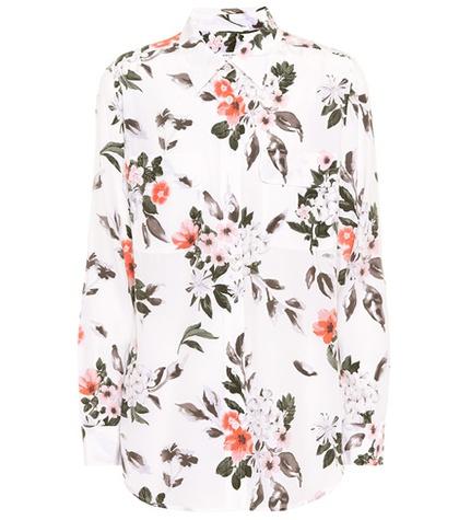 A.p.c. Slim Signature Silk Shirt