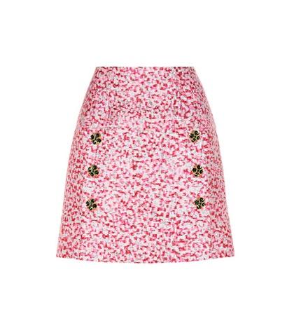 The Row Metallic Brocade Skirt