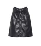 Victoria Victoria Beckham Chai Faux Leather Miniskirt