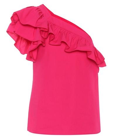 Philosophy Di Lorenzo Serafini One-shoulder Cotton Top