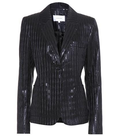 Carven Metallic Striped Jacket