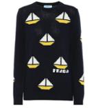 Chlo Wool And Cashmere Intarsia Sweater