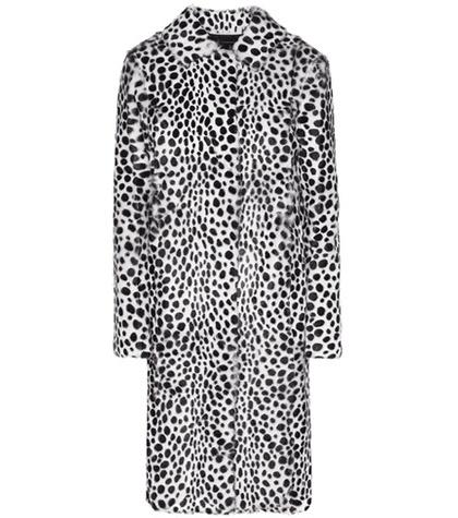 Givenchy Printed Fur Coat