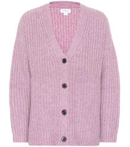 Self-portrait Abbot Wool-blend Cardigan