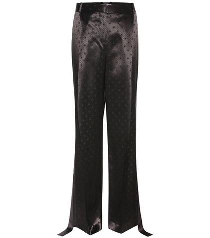 Dolce & Gabbana Satin Jacquard Trousers