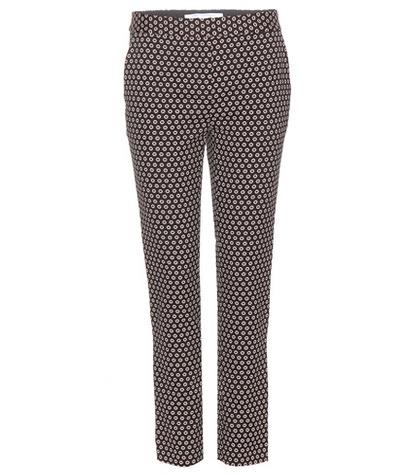 Diane Von Furstenberg Genesis Cotton-blend Trousers