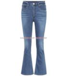 3x1 W4 High-rise Cropped Bootcut Jeans