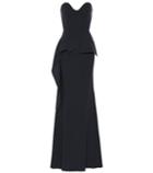 Roland Mouret Bond Wool Crêpe Gown