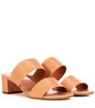 Kenzo 40mm Double Strap Leather Sandals