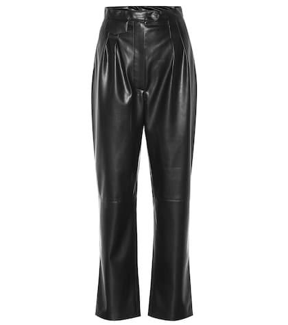 Nanushka Mitsu Faux Leather Pants