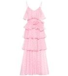 Lisa Marie Fernandez Imaan Polka-dot Cotton Maxi Dress