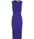 Victoria Beckham Silk-blend Bodycon Dress