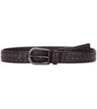 Ellery Intrecciato Leather Belt