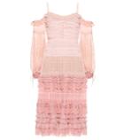 Jonathan Simkhai Off-the Shoulder Lace Midi Dress