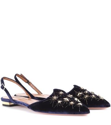 Reebok Nairobi Velvet Slingback Ballerinas