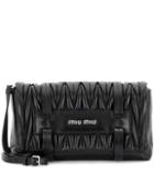 Dolce & Gabbana Matelassé Leather Shoulder Bag