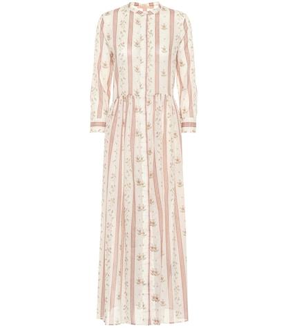 Brock Collection Ochi Floral Cotton Maxi Dress
