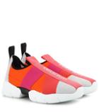 Gucci Suede-trimmed Sneakers