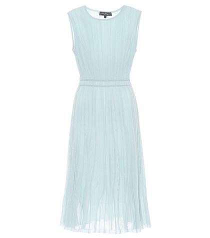 Salvatore Ferragamo Knitted Cotton-blend Dress