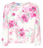 Prada Floral Angora Sweater