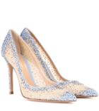 Gianvito Rossi Exclusive To Mytheresa.com – Rania Crystal-embellished Pumps