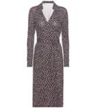Diane Von Furstenberg Cybil Printed Silk Jersey Wrap Dress
