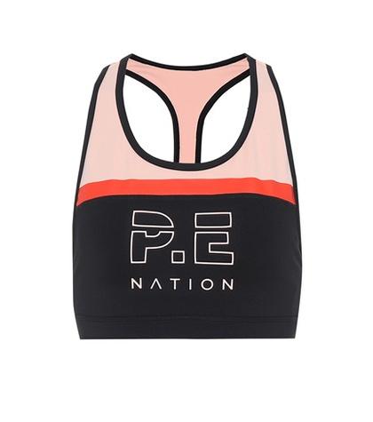 P.e Nation Strike Out Crop Top