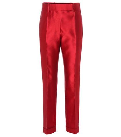 Delpozo Satin Trousers