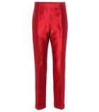 Delpozo Satin Trousers