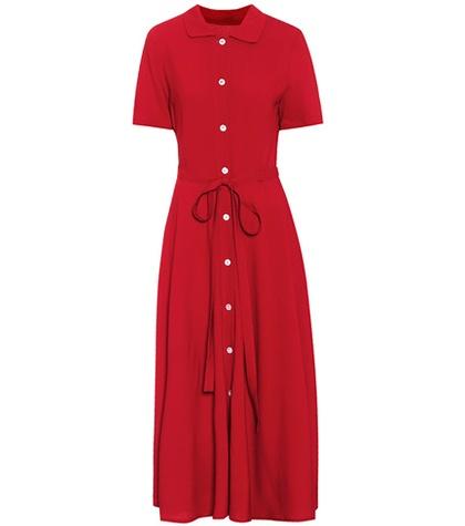 Mansur Gavriel Collared Shirt Dress