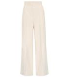 The Row Isla Crêpe Wide-leg Pants