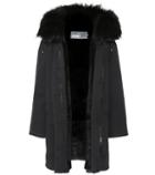 Yves Salomon  Army Fur-trimmed Parka Coat