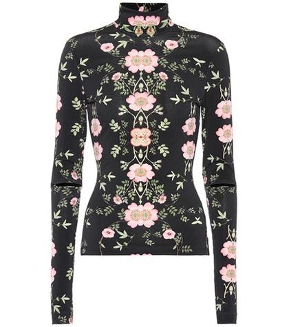 Maison Margiela Bernadetta Floral-printed Top