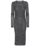 Balenciaga Dakota Linen And Wool-blend Dress