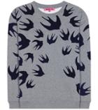 Mcq Alexander Mcqueen Cotton-blend Sweatshirt With Appliqué
