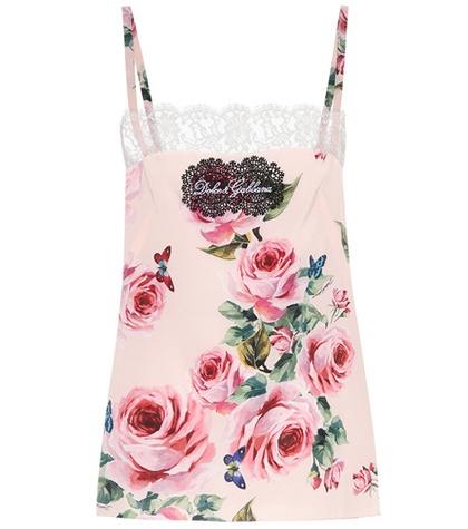Dolce & Gabbana Silk-blend Camisole