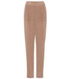 Stella Mccartney Cicely Printed Silk Trousers