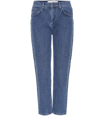 7 For All Mankind Neat Boy Cropped Jeans