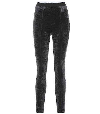 Balenciaga Velvet Leggings