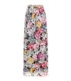 Burberry Floral-printed Silk Maxi Skirt