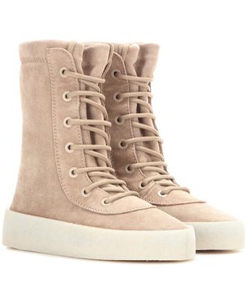 Jw Anderson Crêpe Suede Boots (season 2)
