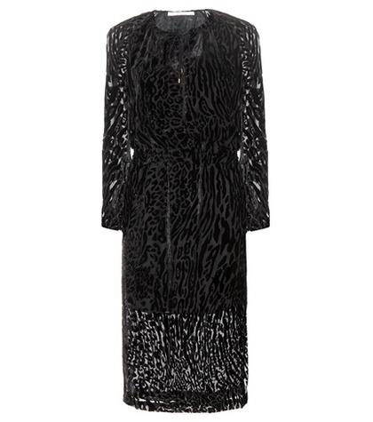 Altuzarra Woodcock Hazel Devoré Velvet Dress