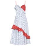 Tabitha Simmons Polka-dotted Cotton Dress