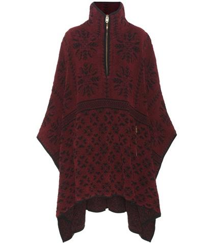 Chlo Knitted Wool And Cashmere Poncho