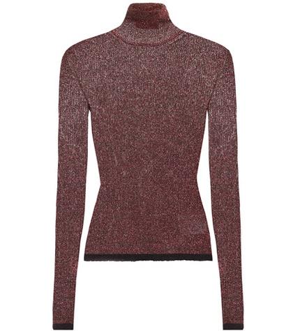 Alexachung Metallic Turtleneck Sweater