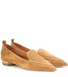 Rick Owens Beya Velvet Loafers