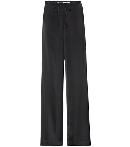 Mcq Alexander Mcqueen Satin Wide-leg Trousers