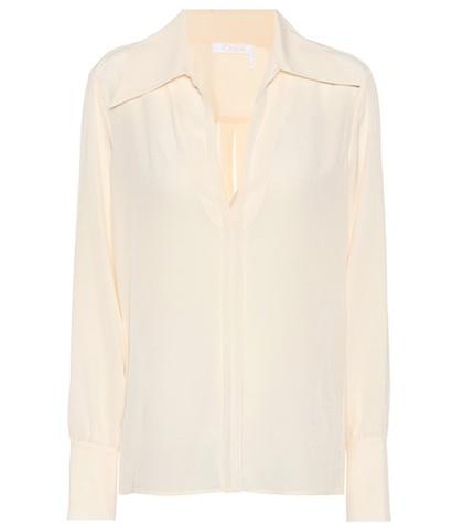 Chlo Silk Crêpe Di Chine Blouse